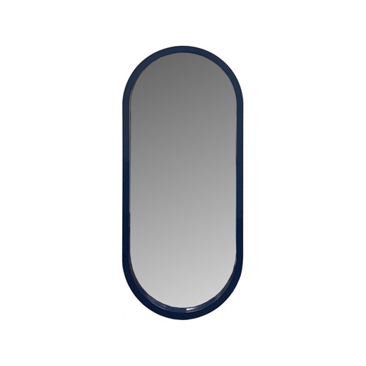  Mirrors Mirrors Osman Glossy Navy Blue Wall Mirror