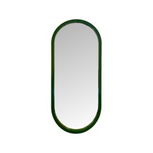 Osman Glossy Wild Green Wall Mirror