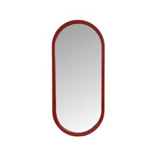 Osman Glossy Intense Rust Wall Mirror