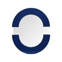 Orbit Mirror Oval Navy