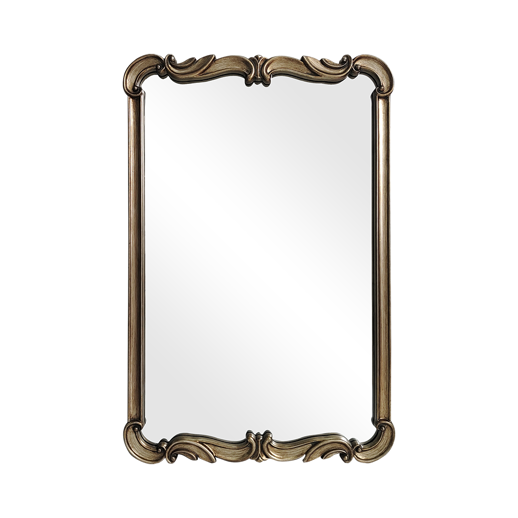  Mirrors Mirrors Asbille Antique Silver Wall Mirror