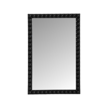 Varsha Rectangle Glossy Black Mirror