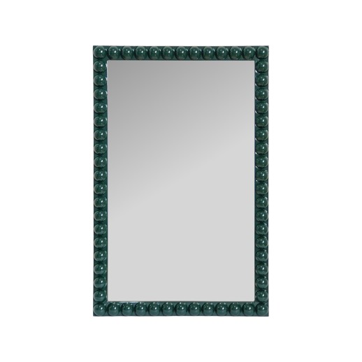  Mirrors Mirrors Varsha Rectangle  Glossy Hunter Green Mirror