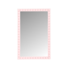 Varsha Rectangle  Glossy Lilac Mirror
