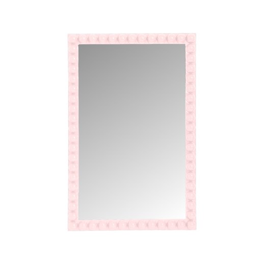  Mirrors Mirrors Varsha Rectangle  Glossy Lilac Mirror