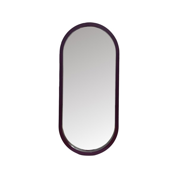 Vinyl Wall Covering Mirrors Mirrors Osman Glossy Cherry Lacquer Wall Mirror