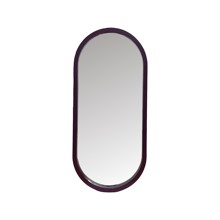 Osman Glossy Cherry Lacquer Wall Mirror