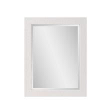 Stucco Vanity Mirror - White