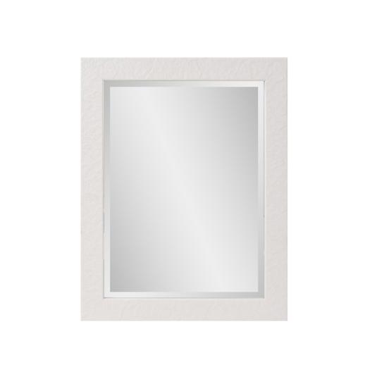  Mirrors Mirrors Stucco Vanity Mirror - White