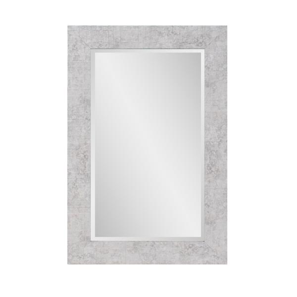 Vinyl Wall Covering Mirrors Mirrors Off Grid Vanity Mirror - Gray