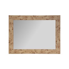 Burled Vanity Mirror