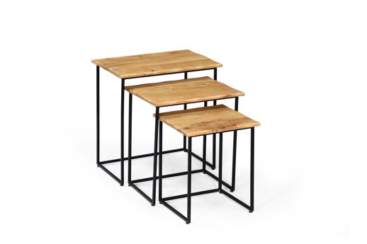  Accent Furniture Accent Furniture Avinash 3pc Set Nest Table