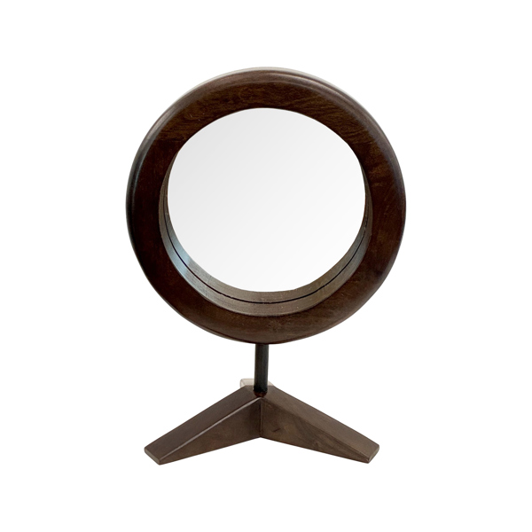 Vinyl Wall Covering Mirrors Mirrors Orbit Solo Tabletop Mirror