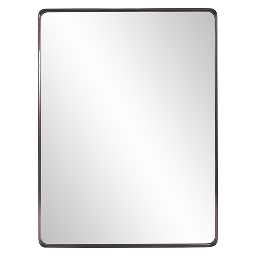  Mirrors Mirrors Steele Brass Mirror