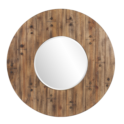 Coastal & Farmhouse Coastal & Farmhouse Stein Round Mirror