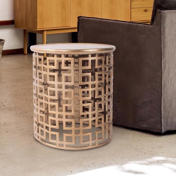Vinyl Wall Covering Accent Furniture Accent Furniture Behren Side Table