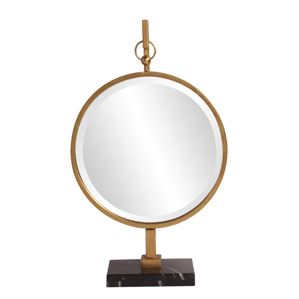 Vinyl Wall Covering Mirrors Mirrors Medallion Gold Mirror