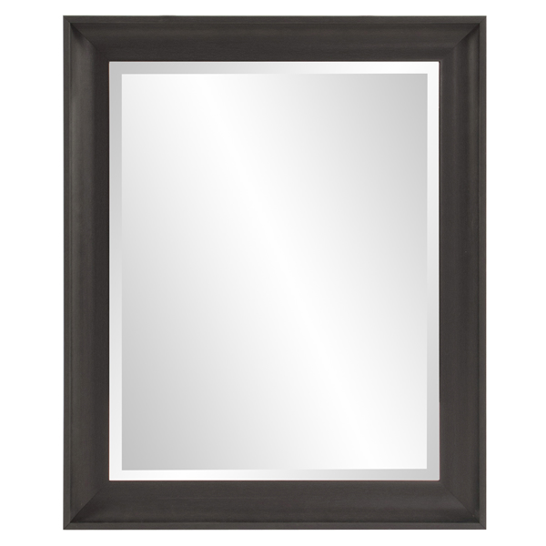 Vinyl Wall Covering Mirrors Mirrors Parker Black Rectangle Mirror