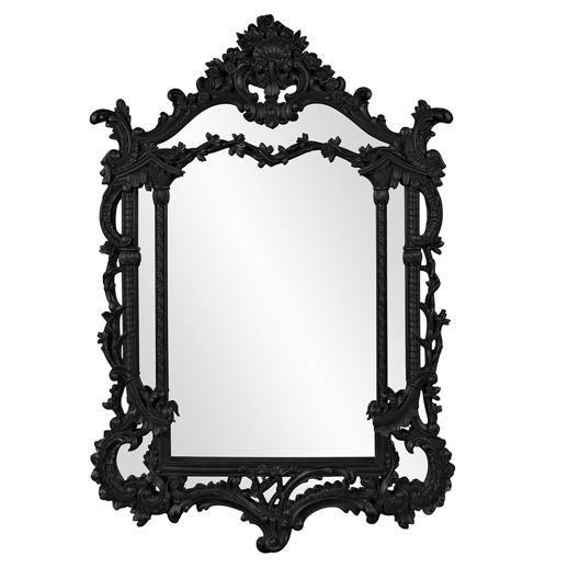  Mirrors Mirrors Arlington Mirror - Glossy Black
