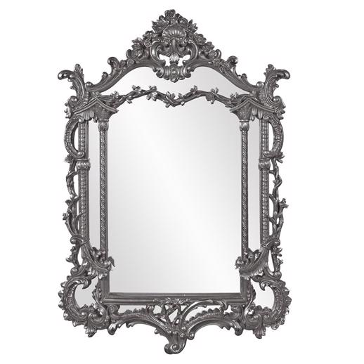  Mirrors Mirrors Arlington Mirror - Glossy Charcoal