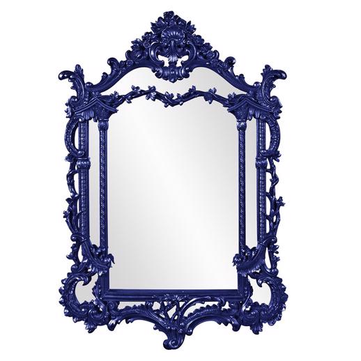  Mirrors Mirrors Arlington Mirror - Glossy Navy