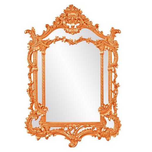  Mirrors Mirrors Arlington Mirror - Glossy Orange