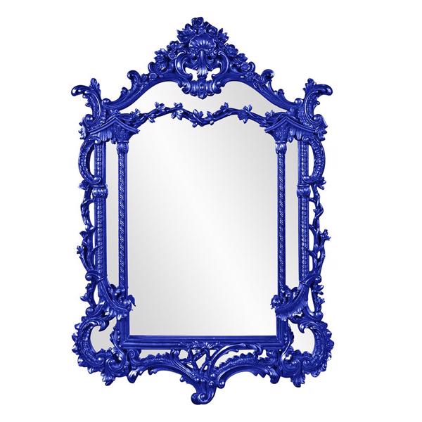 Vinyl Wall Covering Mirrors Mirrors Arlington Mirror - Glossy Royal Blue