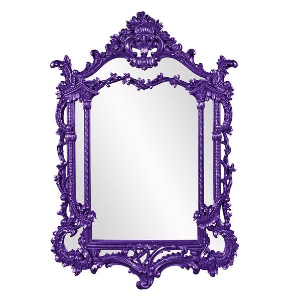 Vinyl Wall Covering Mirrors Mirrors Arlington Mirror - Glossy Royal Purple