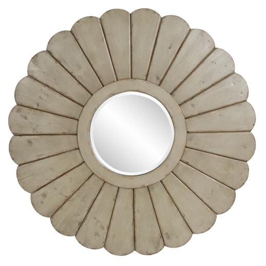  Coastal & Farmhouse Coastal & Farmhouse Sienna Round Mirror