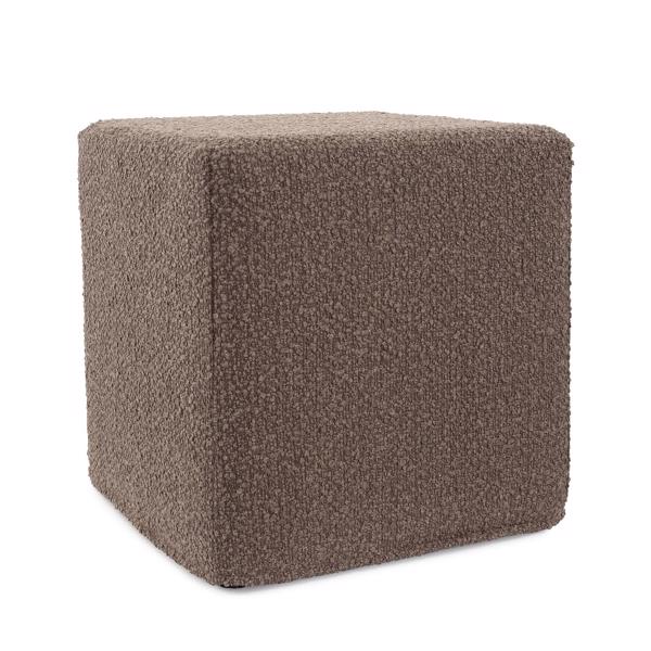 Vinyl Wall Covering Accent Furniture Accent Furniture No Tip Block Short, Barbet Chocolate