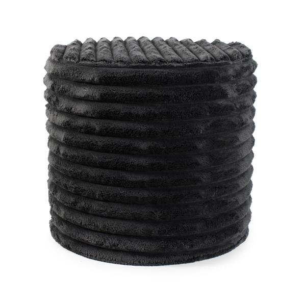 Vinyl Wall Covering Accent Furniture Accent Furniture No Tip Cylinder Short Shar Pei Black