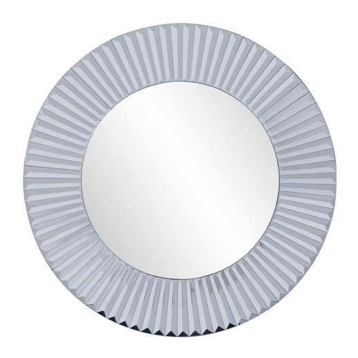  Contemporary Contemporary Torino Gray Mirror