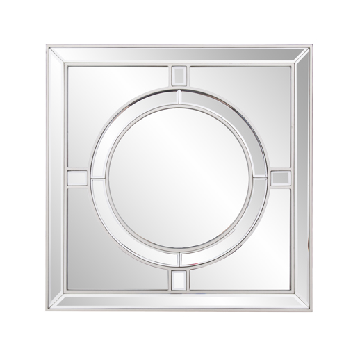  Contemporary Contemporary Arwen Square Mirror