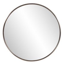Copenhagen Round Brass Mirror