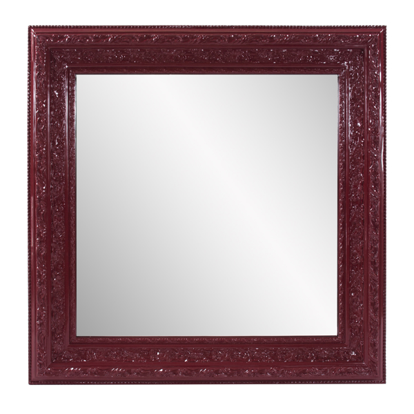 Vinyl Wall Covering Mirrors Mirrors Nottingham Red Mirror