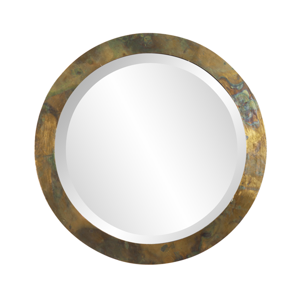 Vinyl Wall Covering Mirrors Mirrors Camou Small Round Mirror
