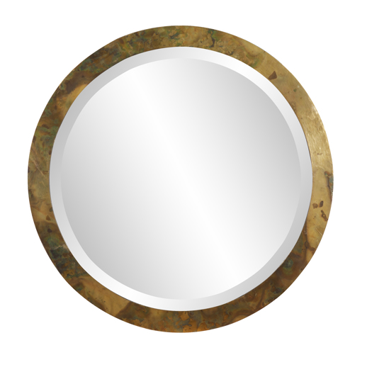  Industrial Industrial Camou Large Round Mirror