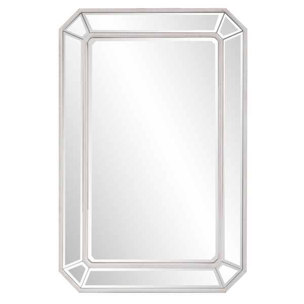 Vinyl Wall Covering Mirrors Mirrors Leopold White Mirror