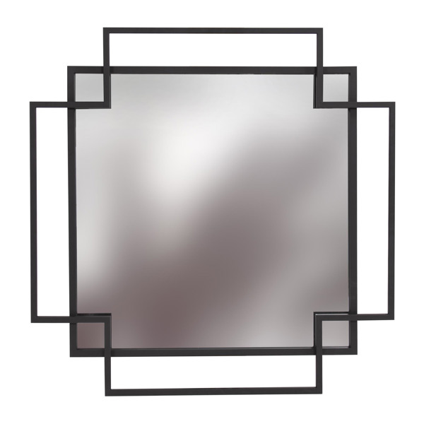Vinyl Wall Covering Mirrors Mirrors Square Geo Mirror