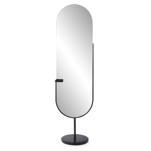  Industrial Industrial Torvic Freestanding Dressing Mirror