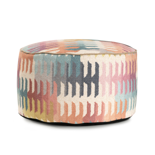  Textiles Textiles Navajo Multi Foot Pouf
