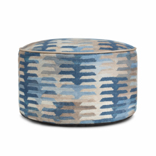 Navajo Navy Foot Pouf
