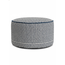 Furley Navy Short Pouf