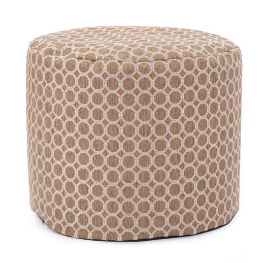  Textiles Textiles Tall Pouf Pyth Gold