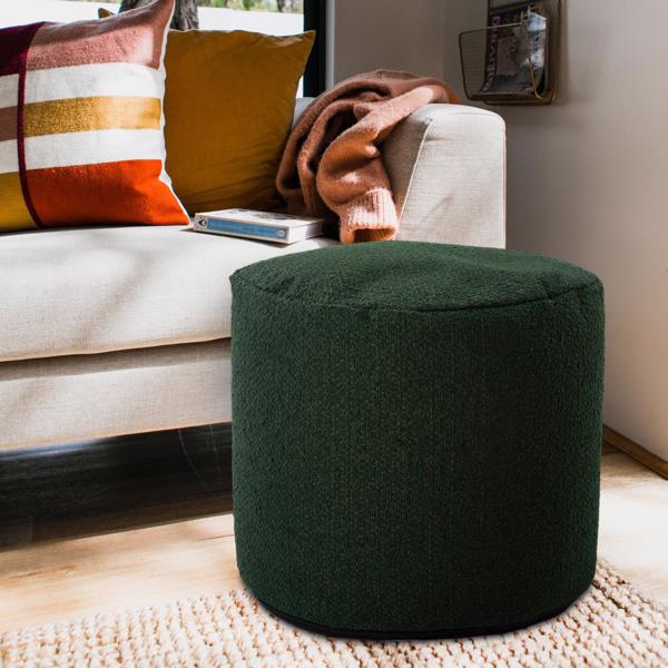 Vinyl Wall Covering Textiles Textiles Tall Pouf Barbet Forest
