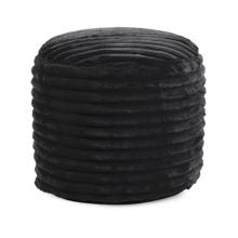 Pouf Tall Shar Pei Black