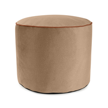 Qivuit Camel Tall Pouf
