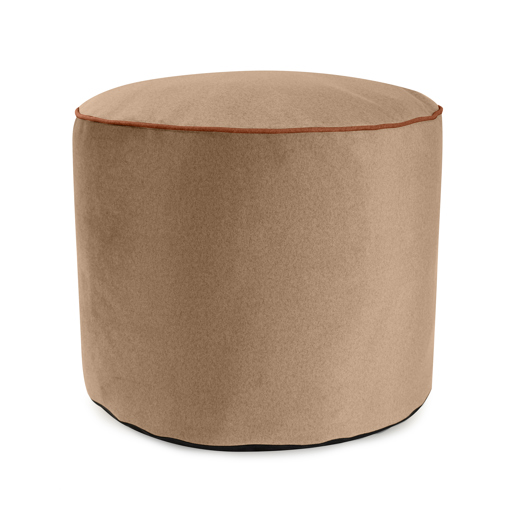 Textiles Textiles Qivuit Camel Tall Pouf