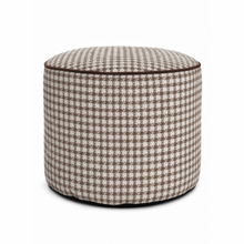Furley Caramel Tall Pouf