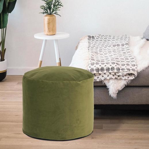  Textiles Textiles Tall Pouf Bella Moss